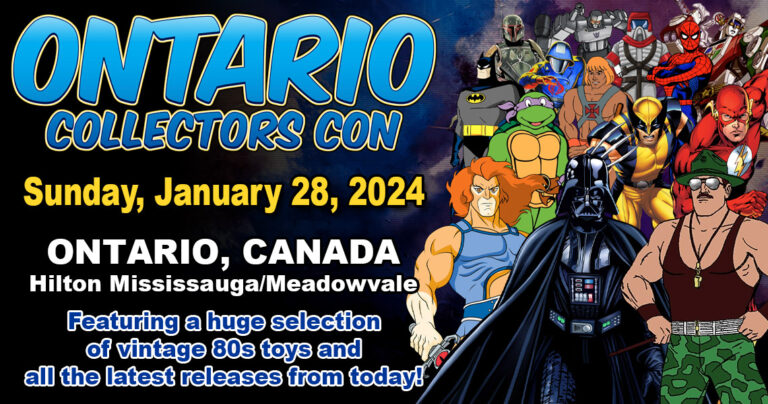 Ontario Collectors Con 2024 Will Be Sunday January 28   Ontario Collectors Con 2024 768x404 