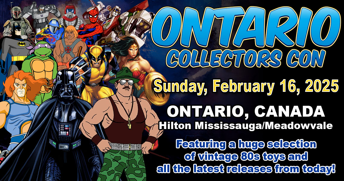 Ontario Collectors Con 2025 will be Sunday February 16