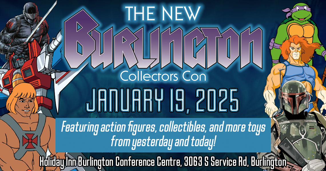 Burlington Collectors Con 2025 will be Sunday January 19